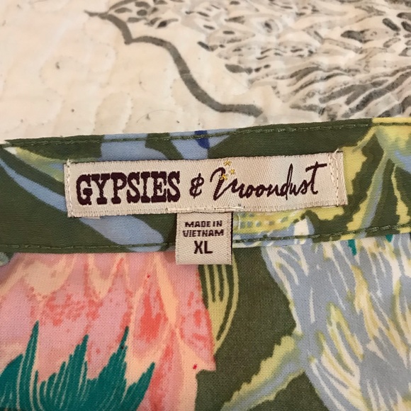 Gypsy and Moodust Floral Two Piece Set- like M/L - Picture 4 of 6